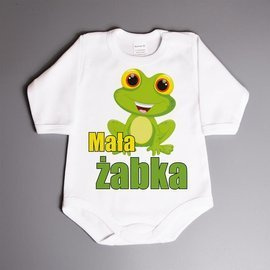 Mała żabka - body niemowlęce