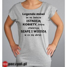 Legenda mówi że na świecie ISTNIEJĄ KOBIETY, które otwierają SZAFĘ I WIEDZĄ w co się ubrać.