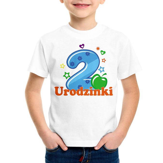 Drugie urodzinki - koszulka dziecięca