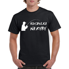 Koszulka na ryby - koszulka męska