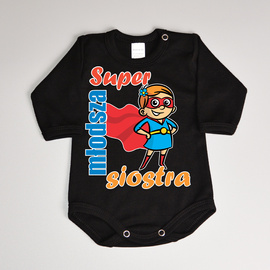 Super młodsza siostra - body niemowlęce
