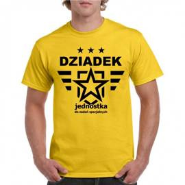DZIADEK jednostka do zadań specjalnych - koszulka męska