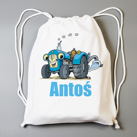 Traktor - worek do przedszkola