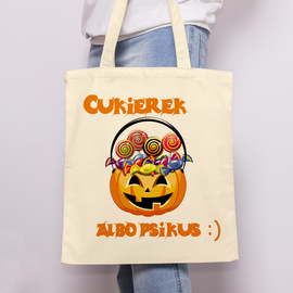 Cukierek albo psikus :) - torba bawełniana