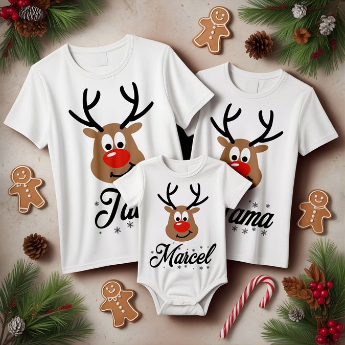 Zestaw świąteczny renifery