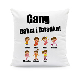 Gang babci i dziadka - poduszka