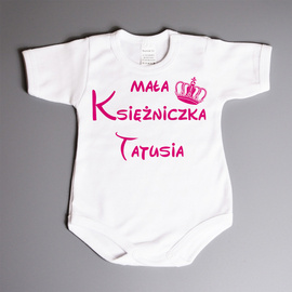 Mała księżniczka tatusia - body niemowlęce