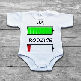 Ja, rodzice - Bateria - body niemowlęce