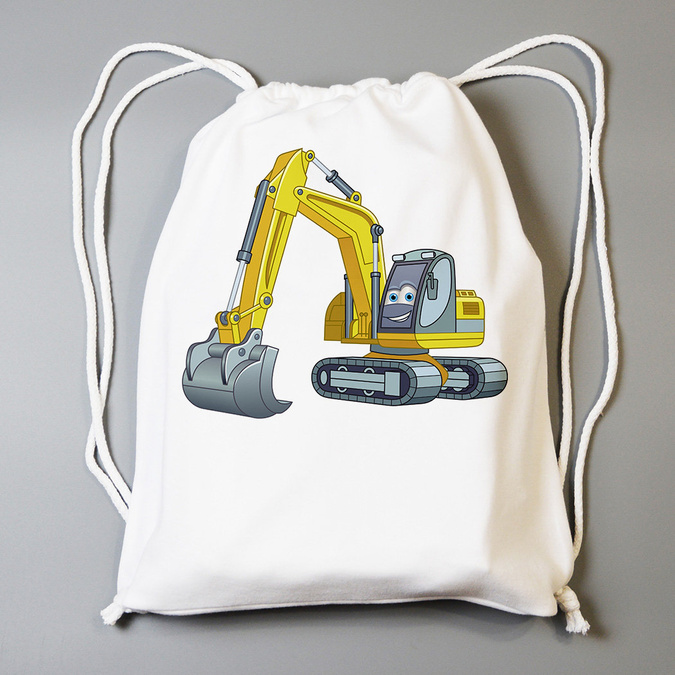 Koparka - worek do przedszkola