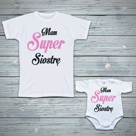Mam super siostrę - zestaw dla rodzeństwa