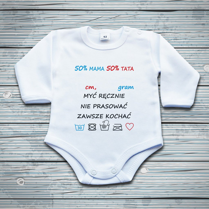 Metryczka - body niemowlęce