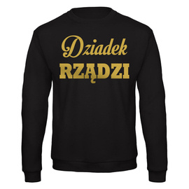 Bluza Dziadek rządzi - złoty nadruk