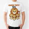 Gang taty - lew - koszulka męska