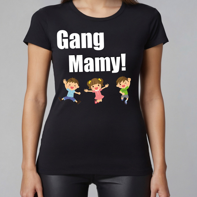 Gang mamy - koszulka damska