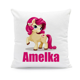 Kucyk pony - poduszka z imieniem