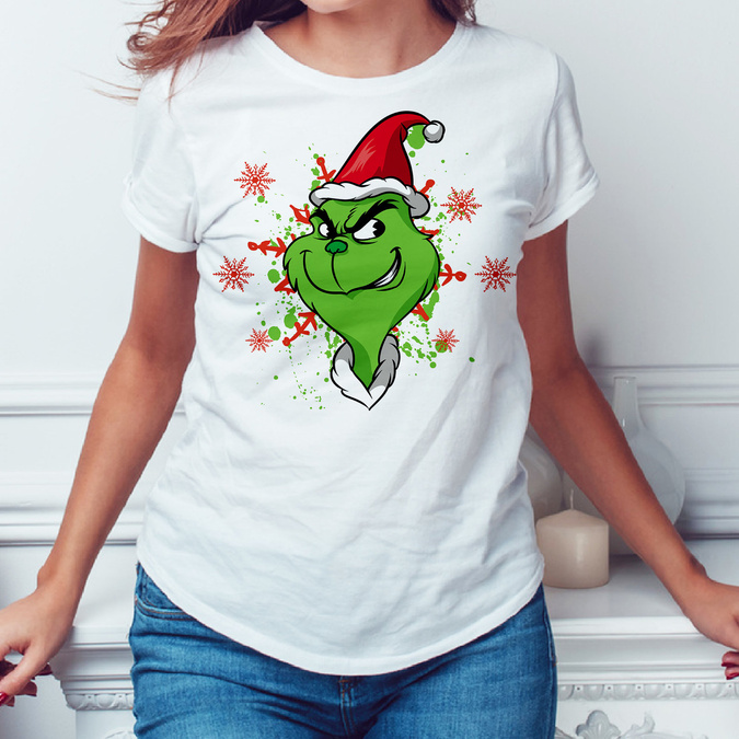 Grinch - koszulka damska