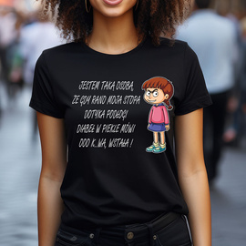 Jestem taką osobą... - koszulka damska