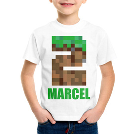 Koszulka na drugie urodziny minecraft