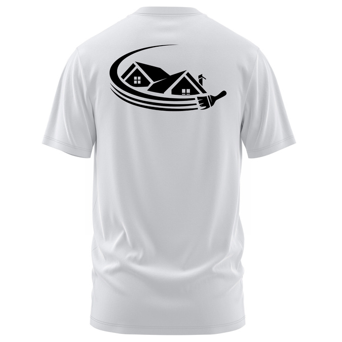 Koszulka z LOGO dla Firm Budowlanych - Nadruk Firmowy