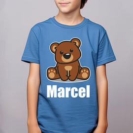 Mały miś - koszulka dziecięca z imieniem