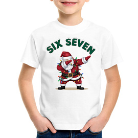 Koszulka Dziecięca SIX SEVEN Mikołaj – Zabawny Świąteczny Prezent i Must-Have!