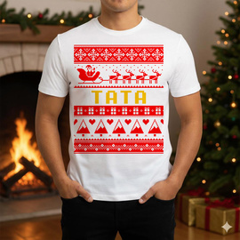 Tata sweterek - koszulka męska