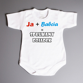 SPŁUKANY DZIADEK - body niemowlęce
