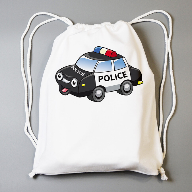 Auto Policyjne - worek do przedszkola
