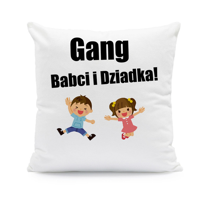 Gang babci i dziadka - poduszka