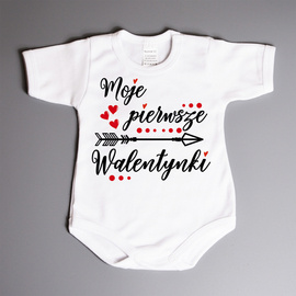 Moje pierwsze walentynki - body dziecięce