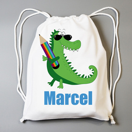 Aligator - worek plecak do przedszkola