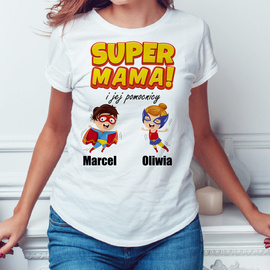 Super Mama - koszulka damska