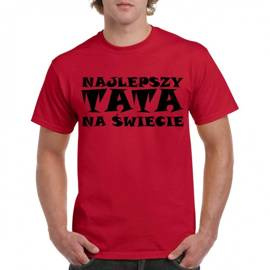 Najlepszy tata na świecie - koszulka męska