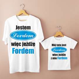 Zestaw koszulek - Jeżdżę fordem