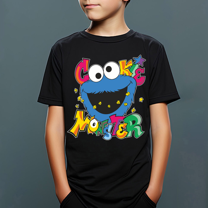 Cookie Monster - koszulka dziecięca