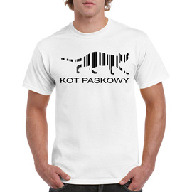 Kot paskowy - koszulka męska