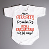 Mam ciocię (imię) i nie zawaham się jej użyć - body niemowlęce