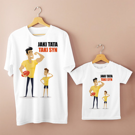 Zestaw koszulek - Jaki tata, taki syn