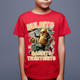 Bulbito bandito traktorito - koszulka dziecięca - Italian Brainrot