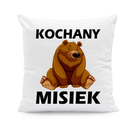 Kochany misiek - poduszka