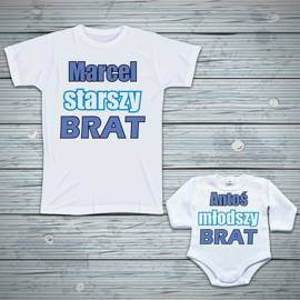 Zestaw dla rodzeństwa Starszy i młodszy brat