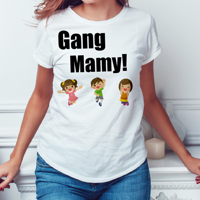 Gang mamy - koszulka damska