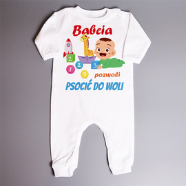 Babcia pozwoli psocić do woli - pajac