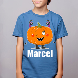 Dynia (imię) koszulka dziecięca na Halloween