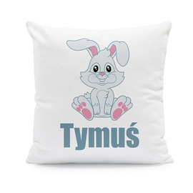 Zajączek - poduszka z imieniem