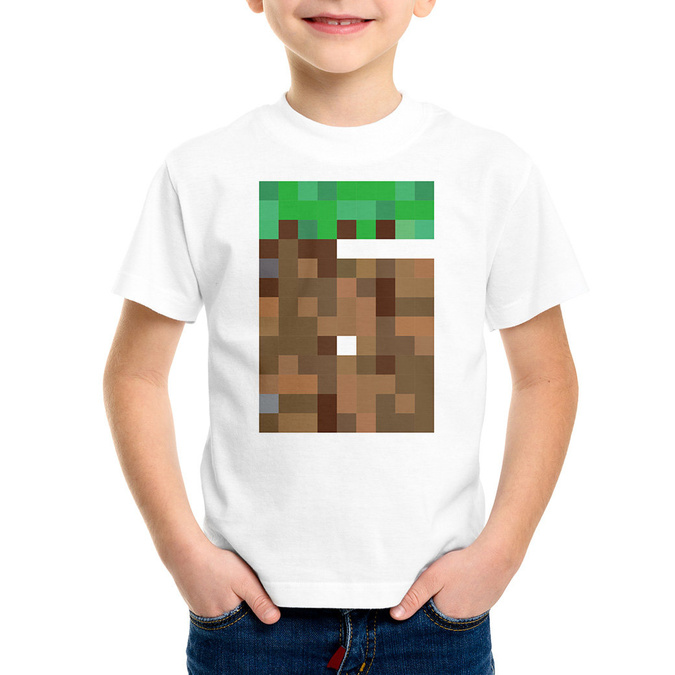 Koszulka na szóste urodziny minecraft