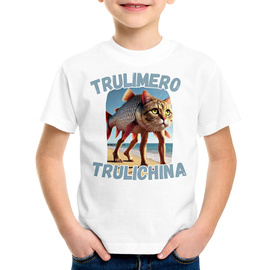 Trulimero Trulichina - koszulka dziecięca - Italian Brainrot 