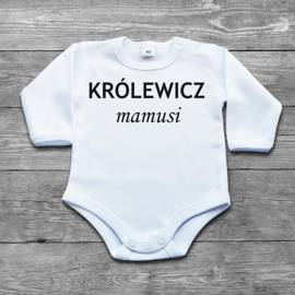 Królewicz mamusi - body dziecięce
