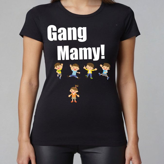 Gang mamy - koszulka damska