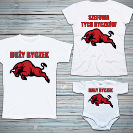 Zestaw - Duży byczek, mały byczek